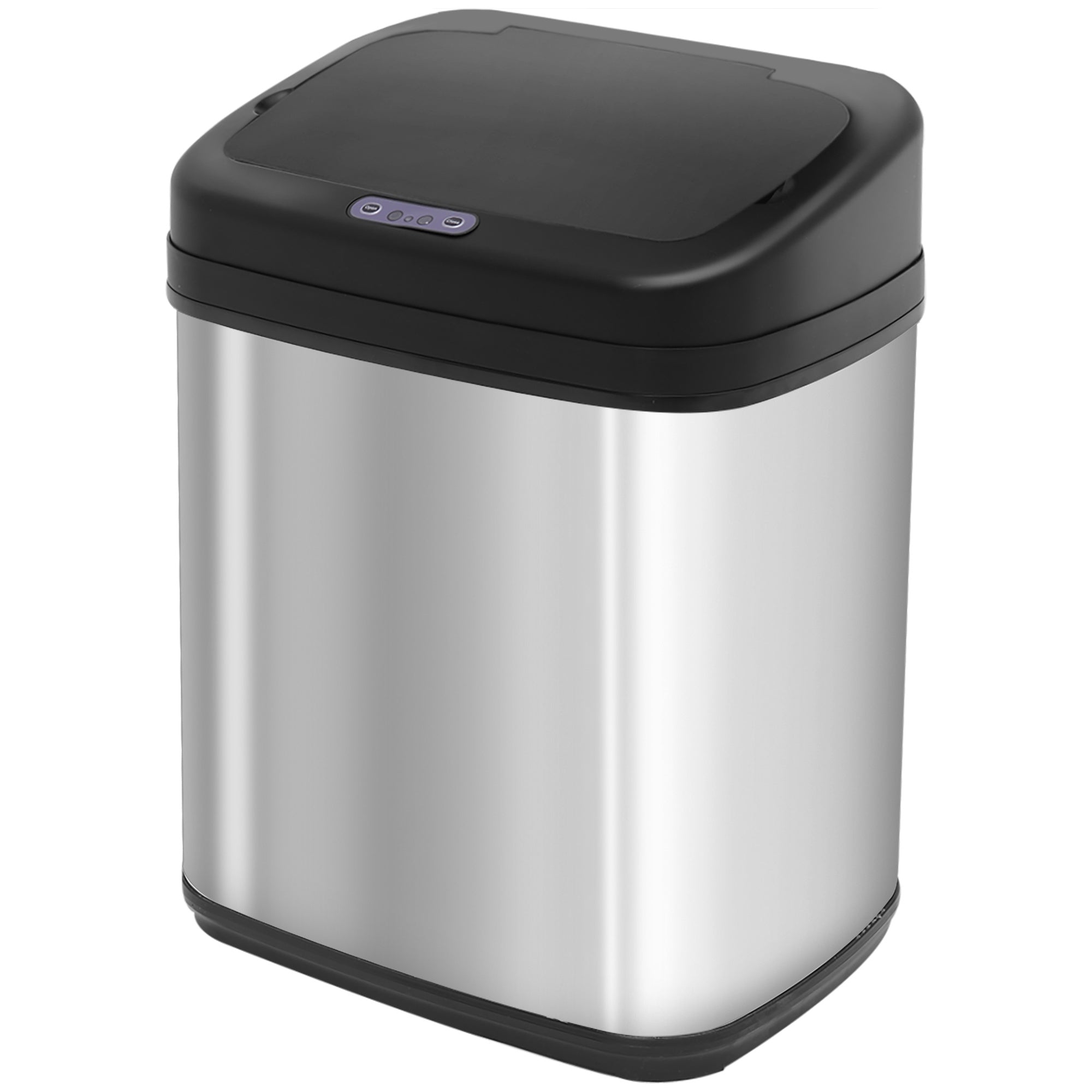 20L rostfri papperskorg med sensor – infraröd, batteridriven