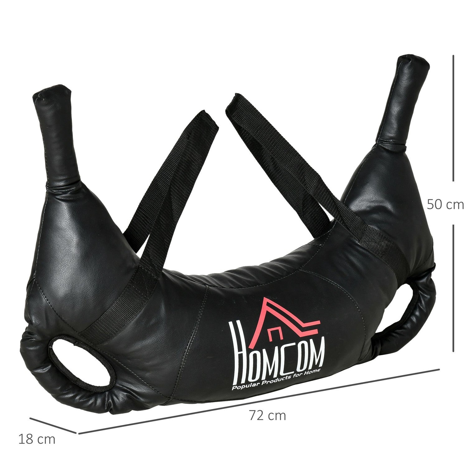 25 kg svart bulgarisk styrketräningssandsäck