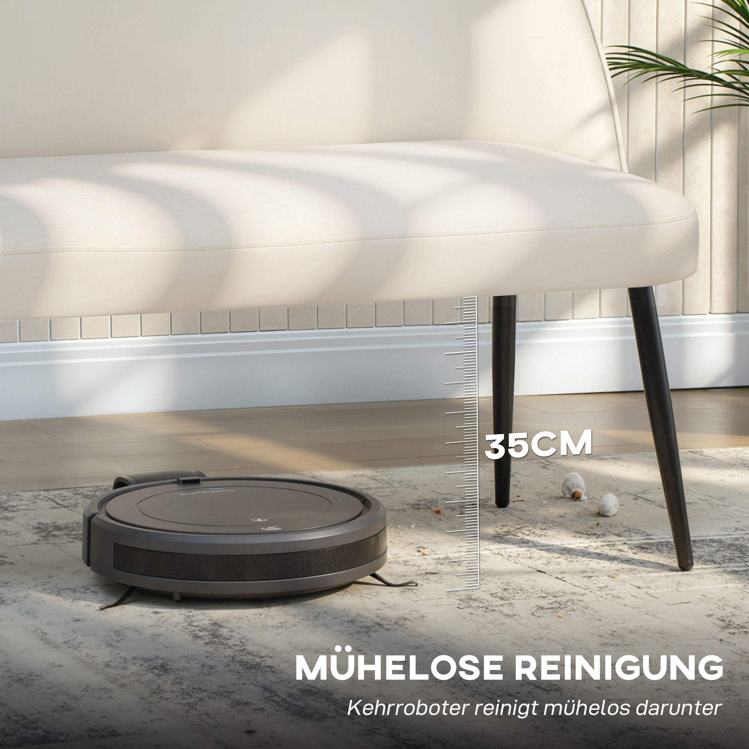 2-sitssoffa, sammetsliknande tyg, metall- och träram, beige