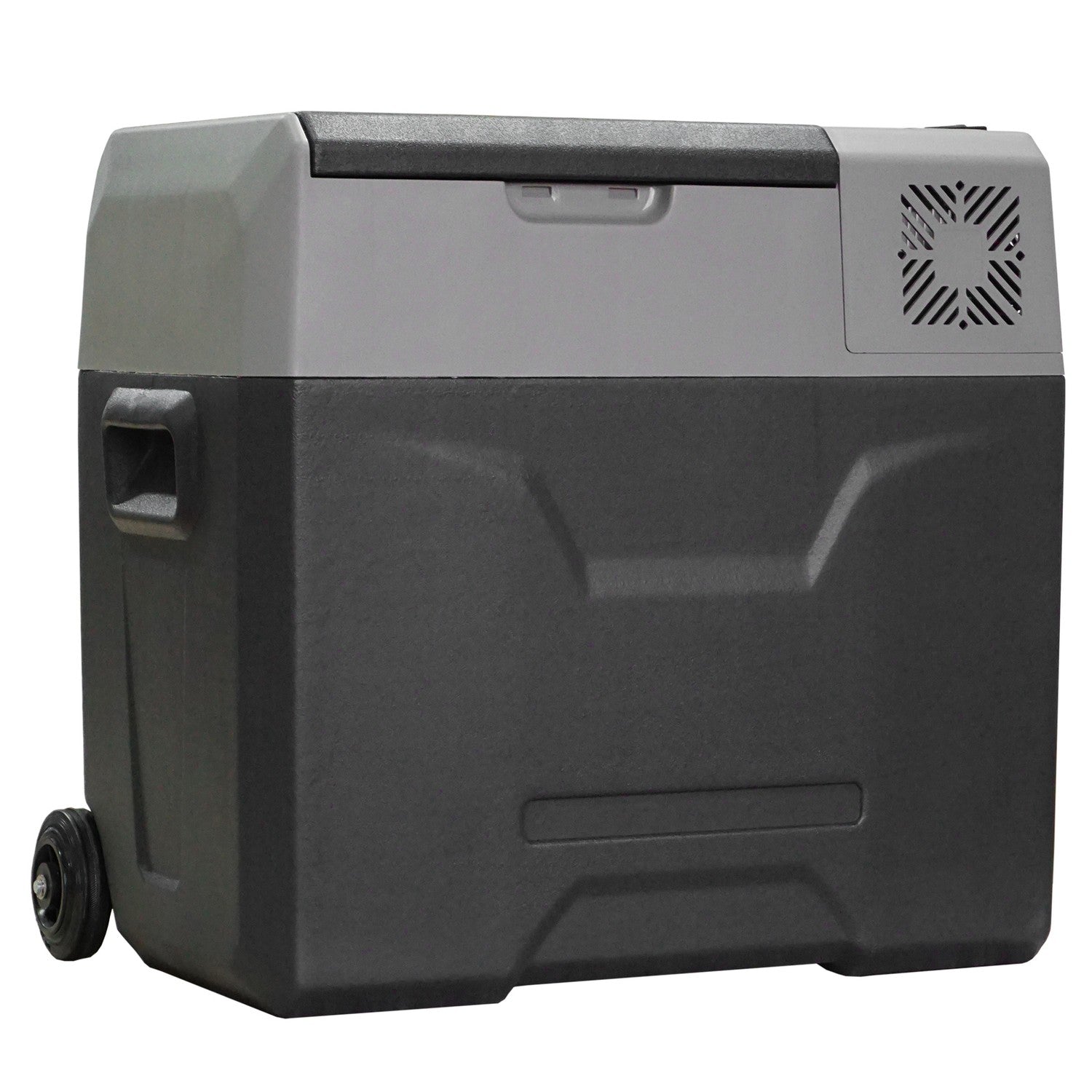 Elektrický chladicí box do auta 50 L, duální napětí, šedý