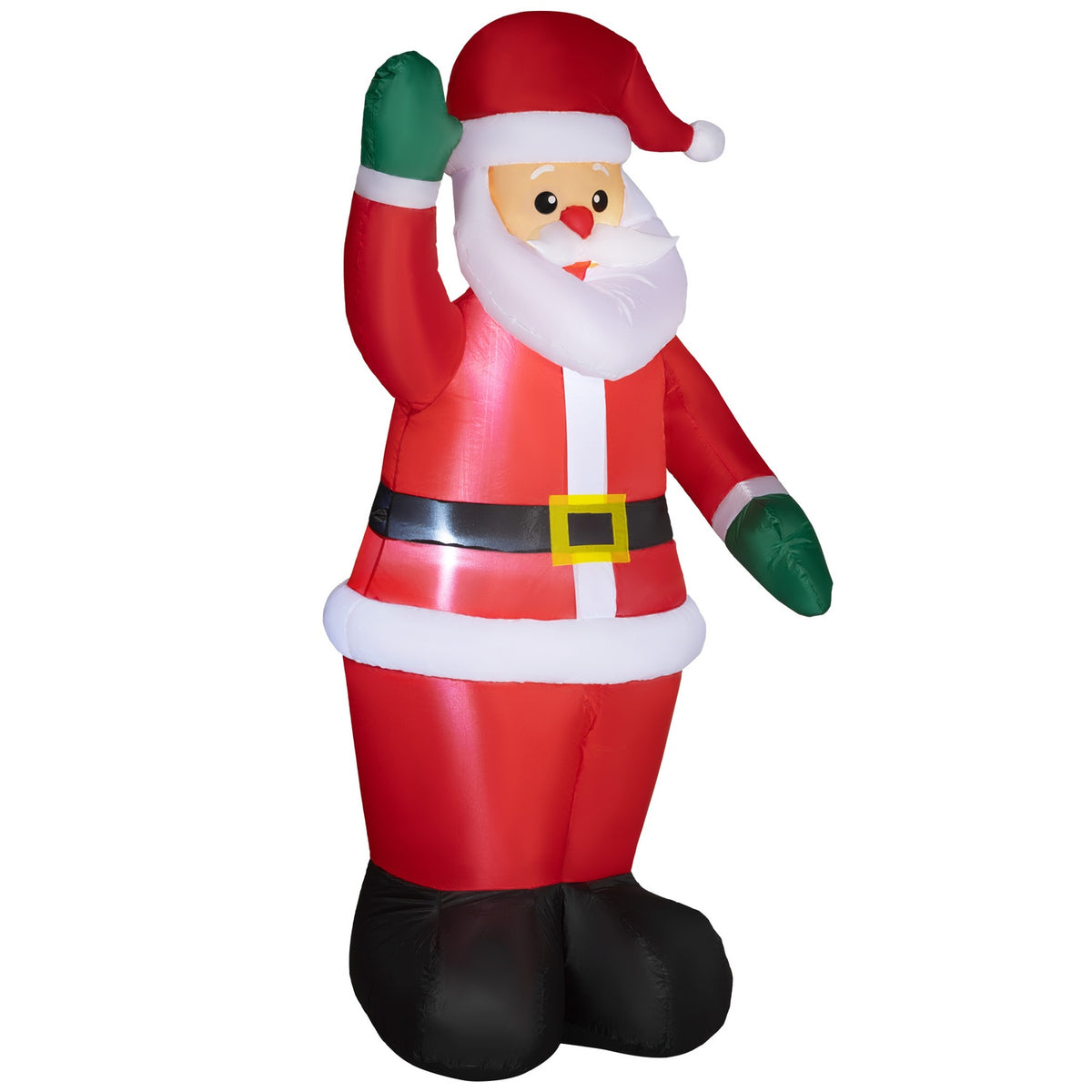 6ft nafukovací Santa Claus s LED světly, pro interiér i exteriér