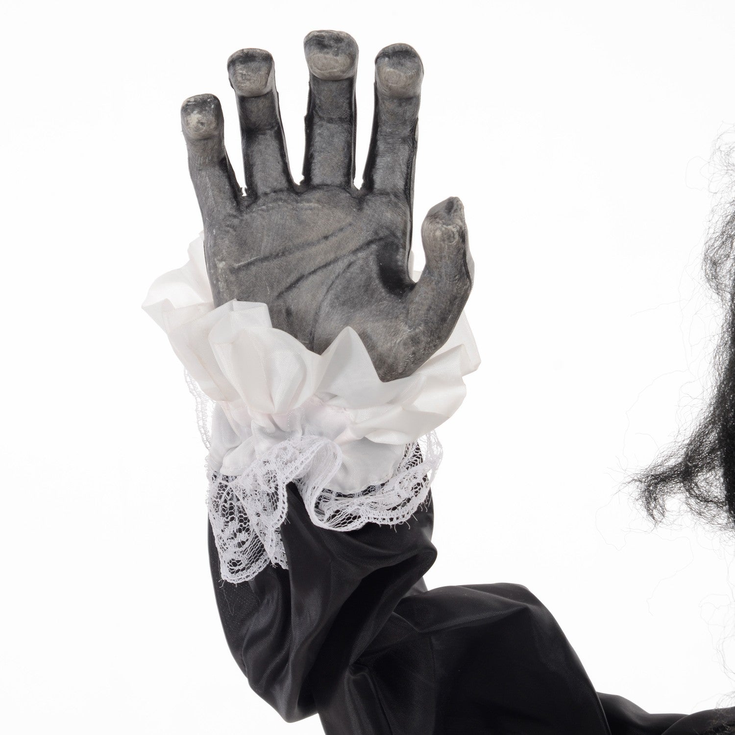 Animerad Halloween-dekoration – Black Lolita Girl, ljudaktiverad
