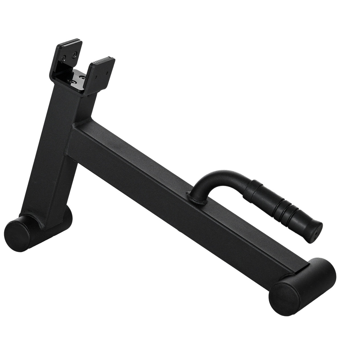Zvedák na činku Barbell Jack Deadlift Jack s protiskluzovým úchopem, zvedák olympijské činky na mrtvý tah, 50 x 12 x 33 cm, černý