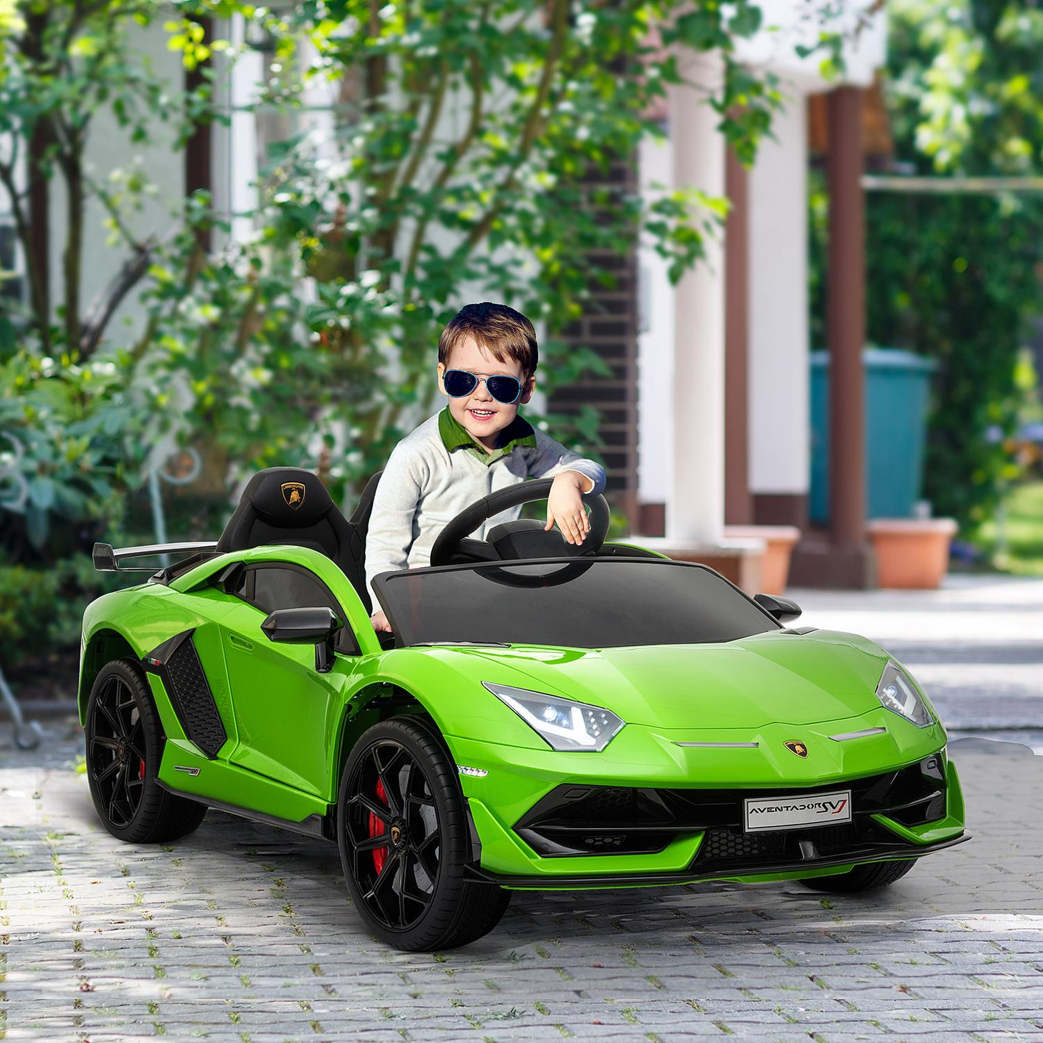 Barnelbil Lamborghini, 3-8 år, Fjärrkontroll