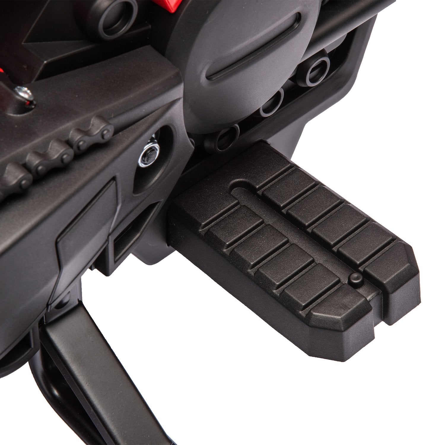 Dětská elektrická motorka 6 V, červená, 3–8 let