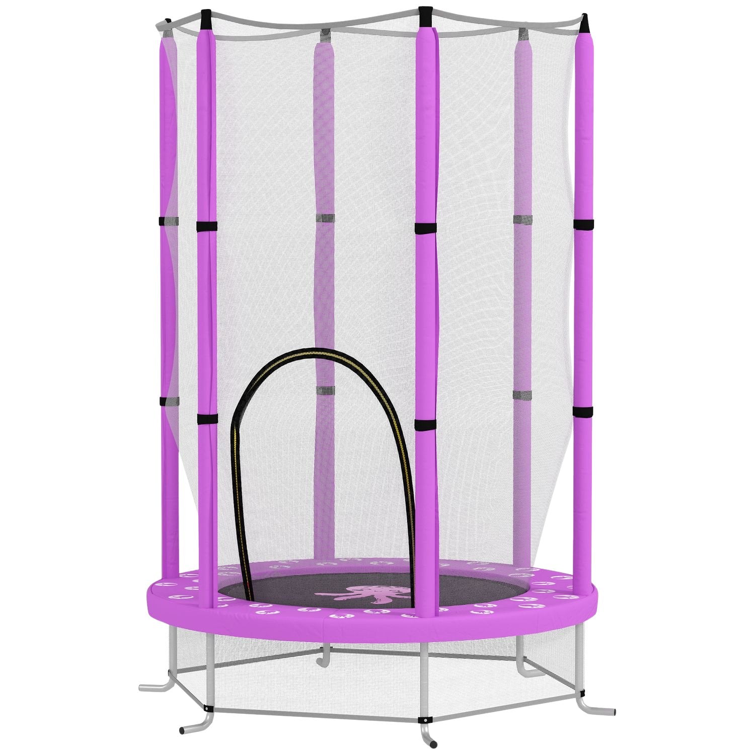 Dětská trampolína s ochrannou sítí, Ø140 cm