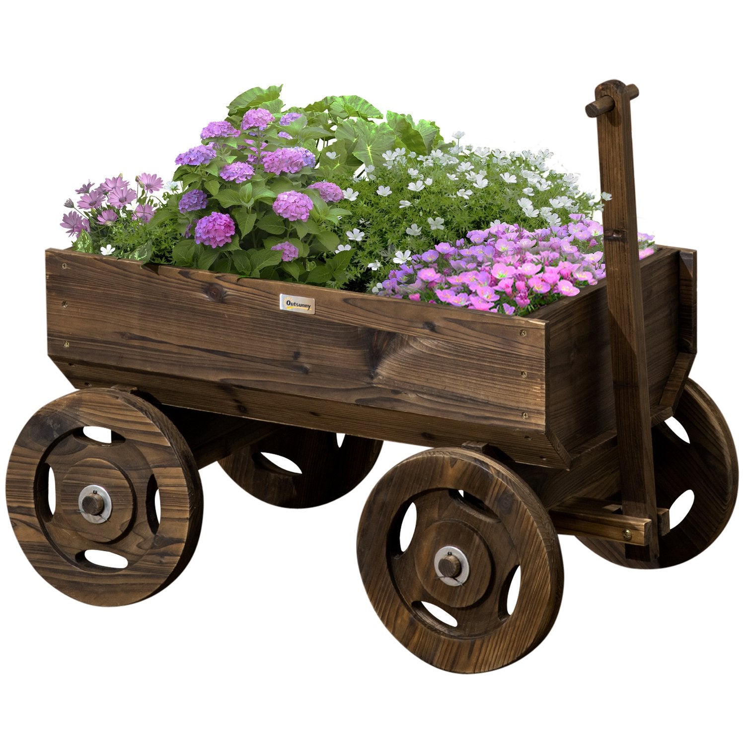 Blomlåda i trä – 120x53x55 cm, kapacitet 50 kg