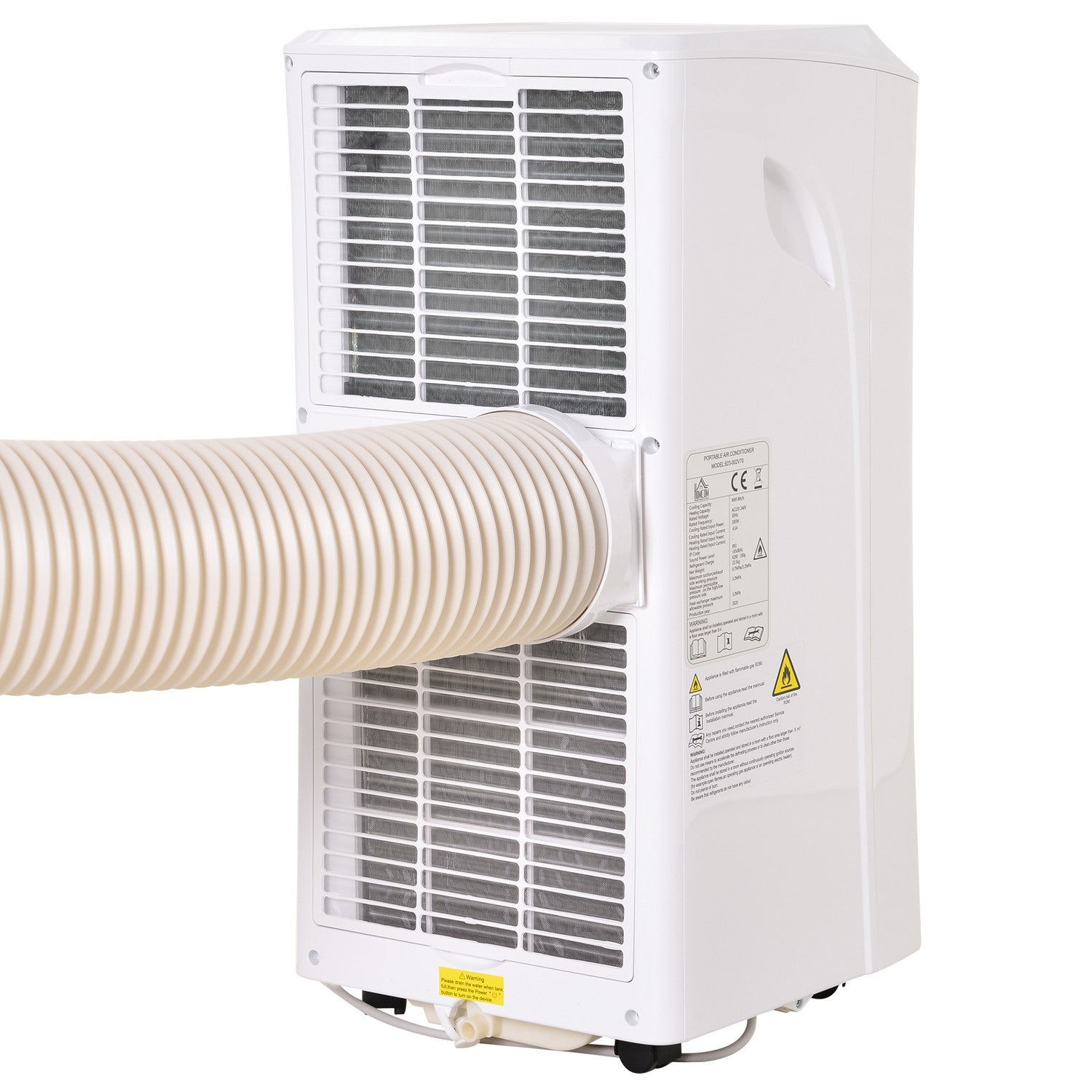 Bärbar luftkonditionering 2,9 kW med avfuktare och timer
