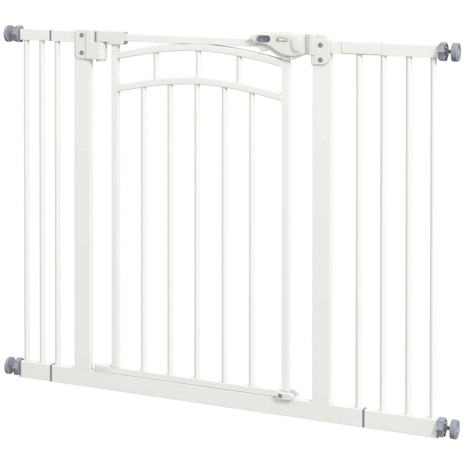 Dog Gate Barriär, Auto-Close, 74-100 Cm, Ingen borrinstallation
