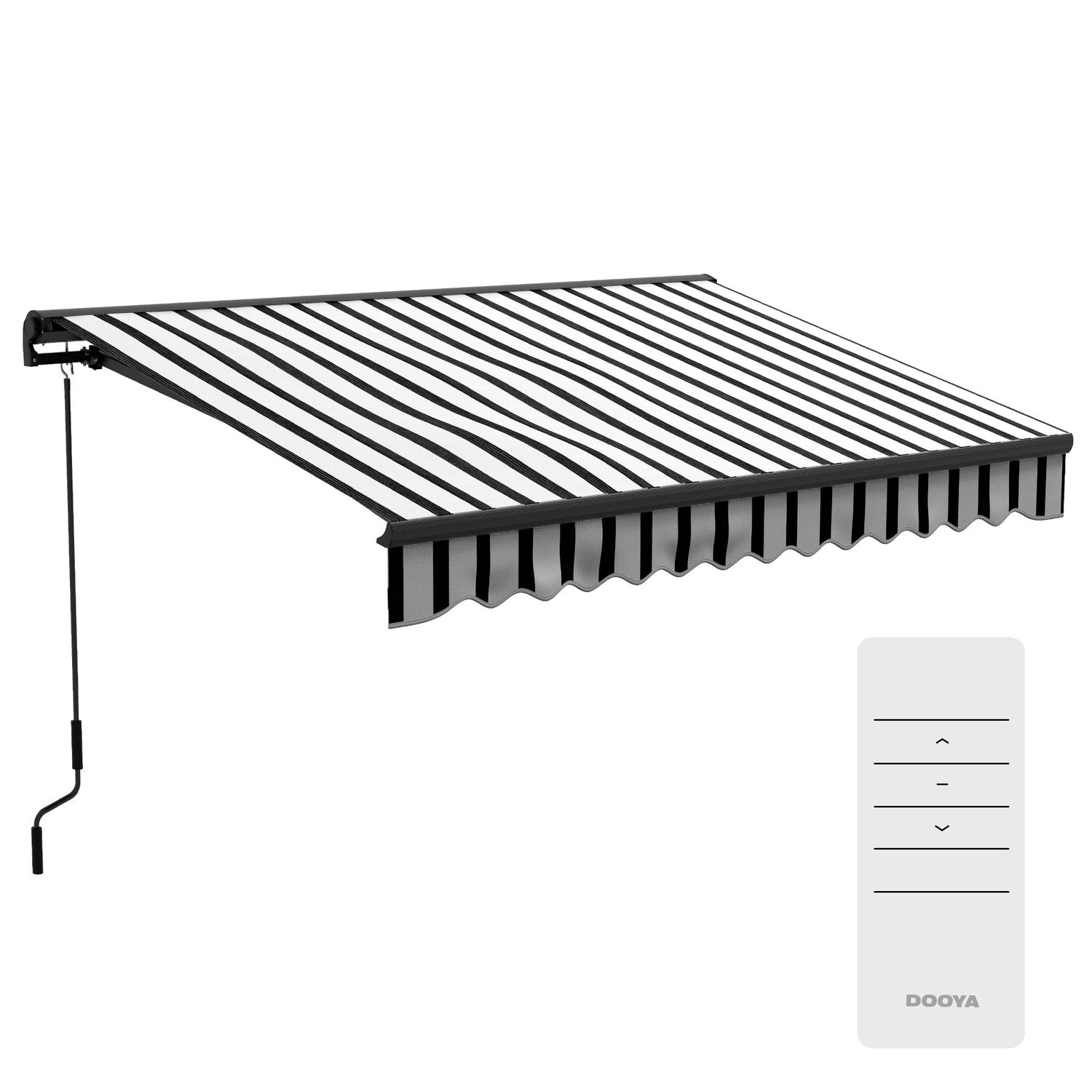 Elektrická markýza s výklopnými rameny a UV ochranou, 295x250 cm