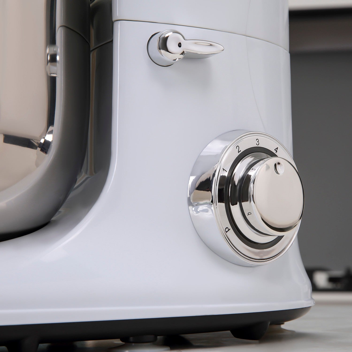 Elektrisk stavmixer med stativ, 5,5L skål, 1200W, 6 hastigheter