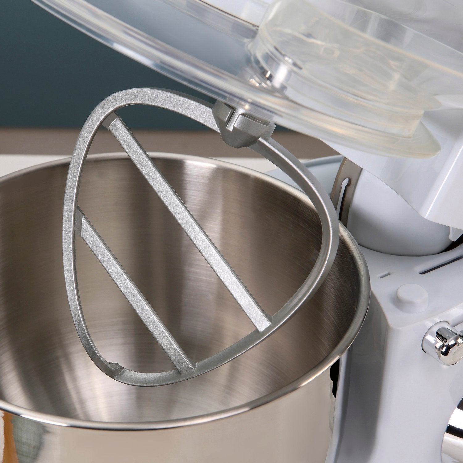 Elektrisk stavmixer med stativ, 5,5L skål, 1200W, 6 hastigheter