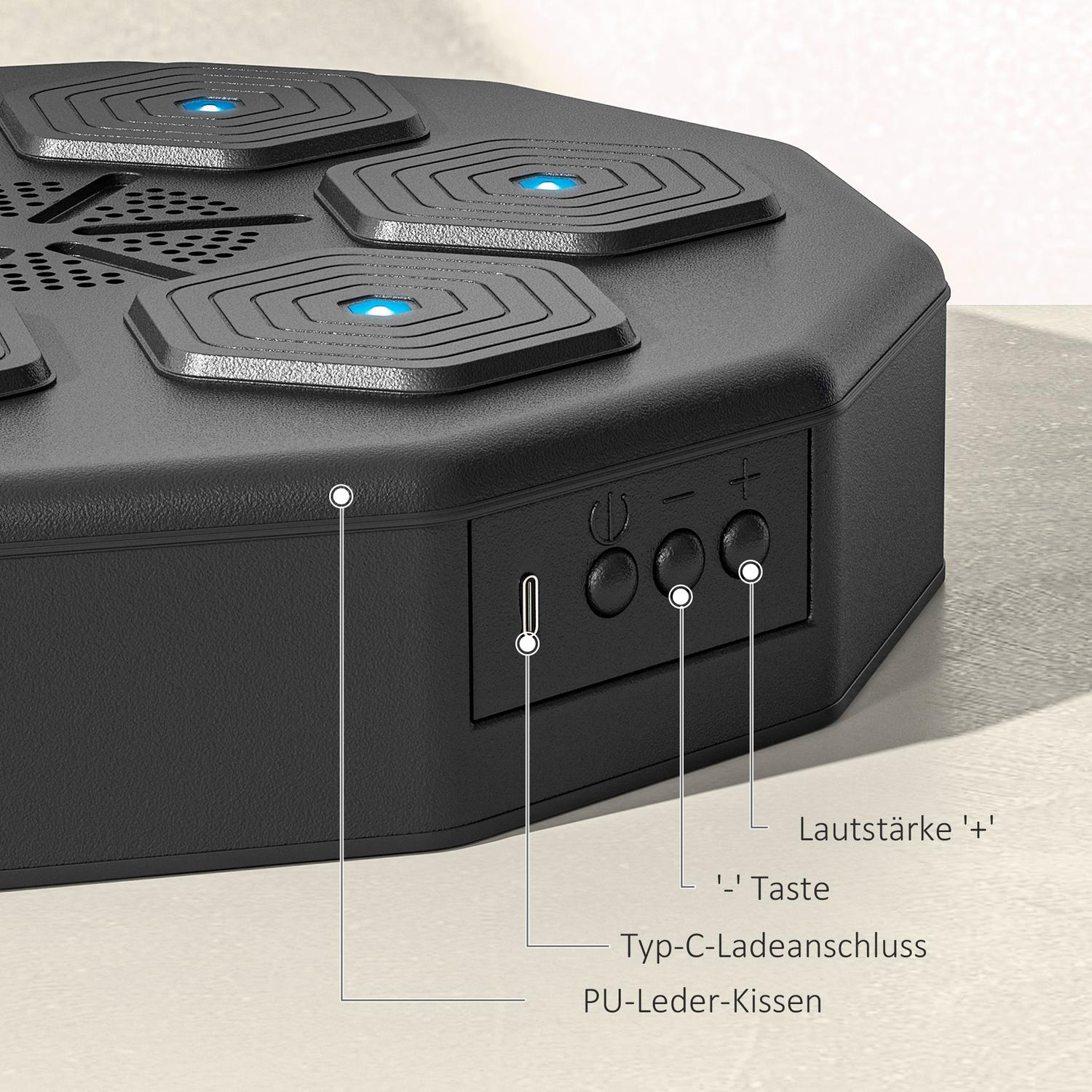 Elektronický LED boxovací terč s Bluetooth – nástěnný, pro domácí použití