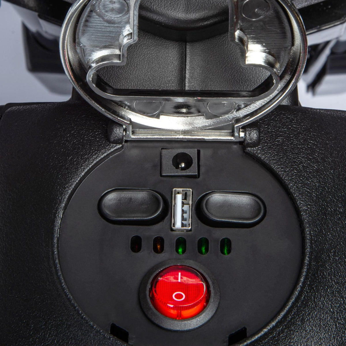Dětská elektrická motorka, 12 V, s hudbou a tréninkovými kolečky, 6 km/h