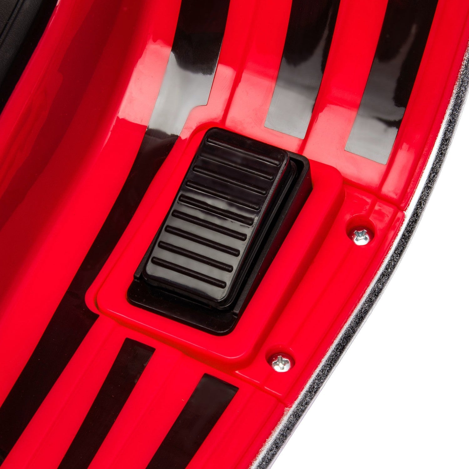 Elektrická motorka pro děti, 6V, MP3 a LED světla, červená