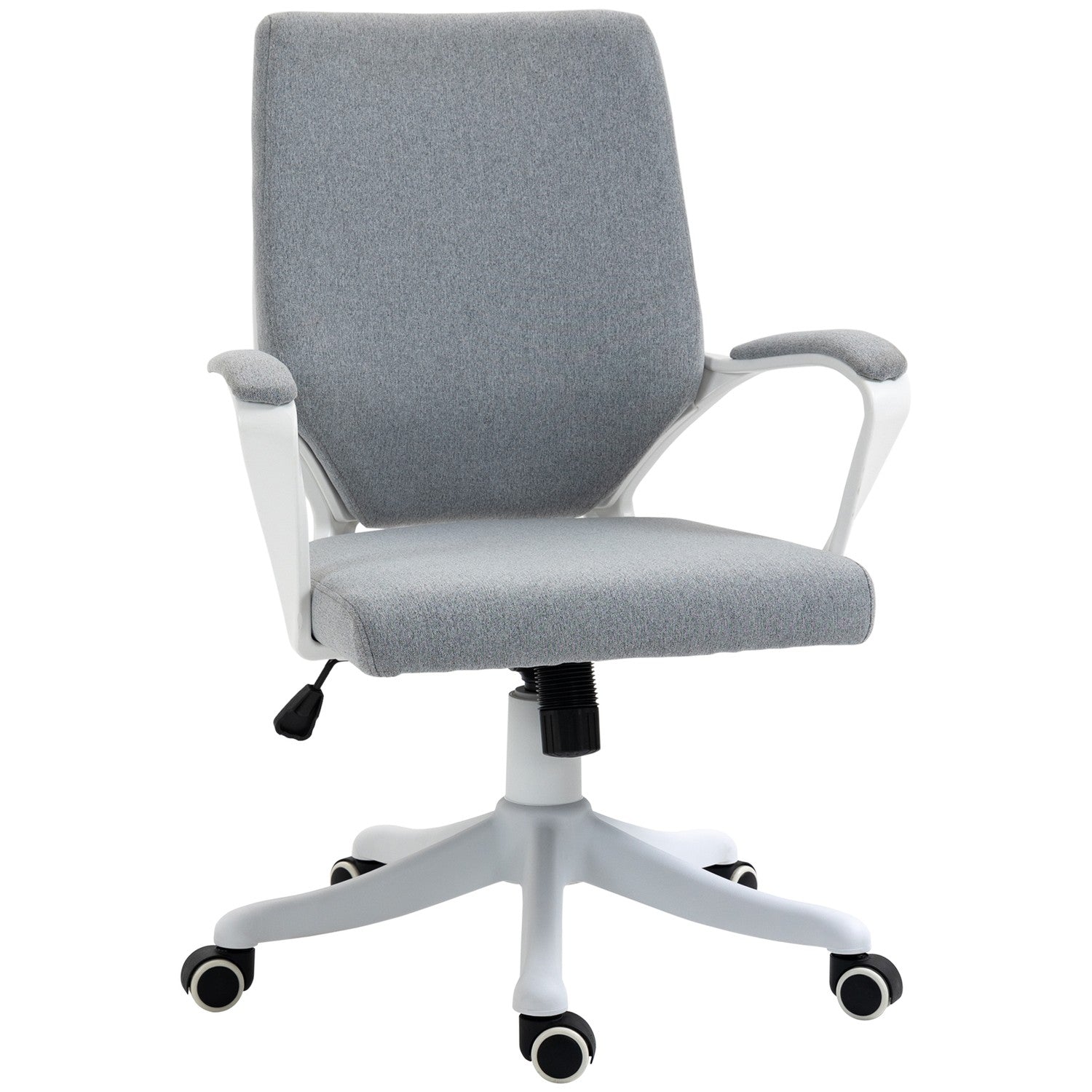 Ergonomisk kontorsstol, 360° vridbar, justerbart ryggstöd