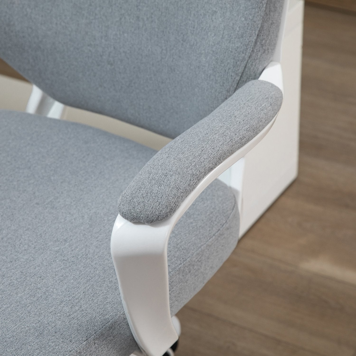 Ergonomisk kontorsstol, 360° vridbar, justerbart ryggstöd