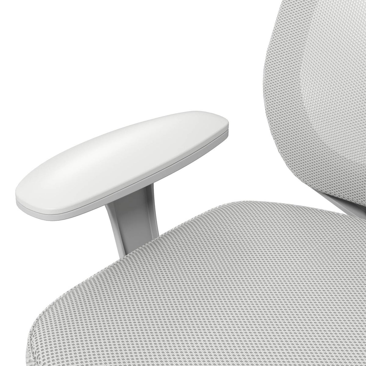 Ergonomická kancelářská židle s nastavitelnou výškou, šedá, otočná o 360°