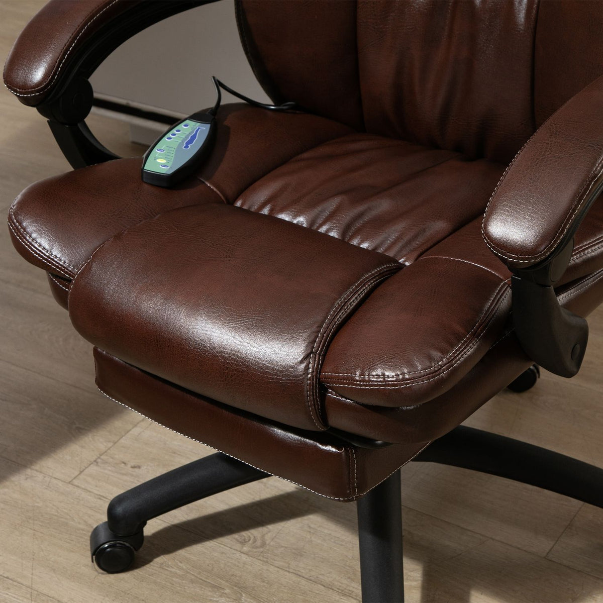 Ergonomická kancelářská židle, naklápěcí, umělá kůže