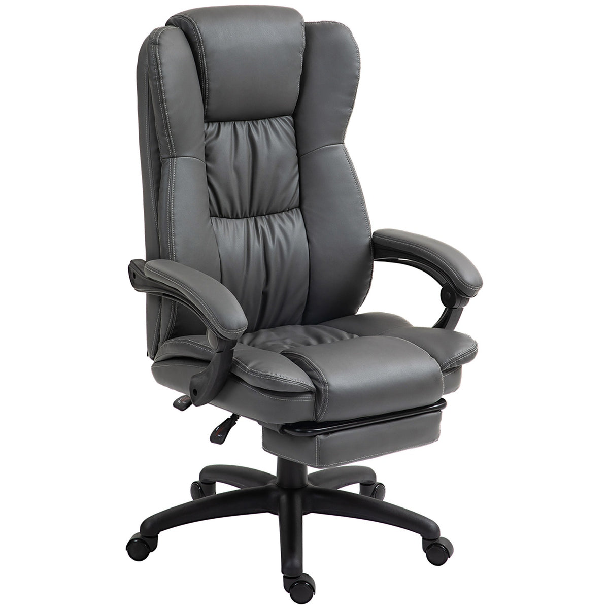 Ergonomická kancelářská židle s masážní funkcí a opěrkou pro odpočinek
