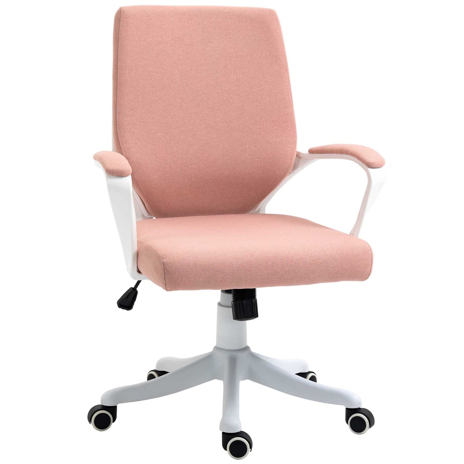 Ergonomisk skrivbordsstol, justerbar höjd, tjock stoppning