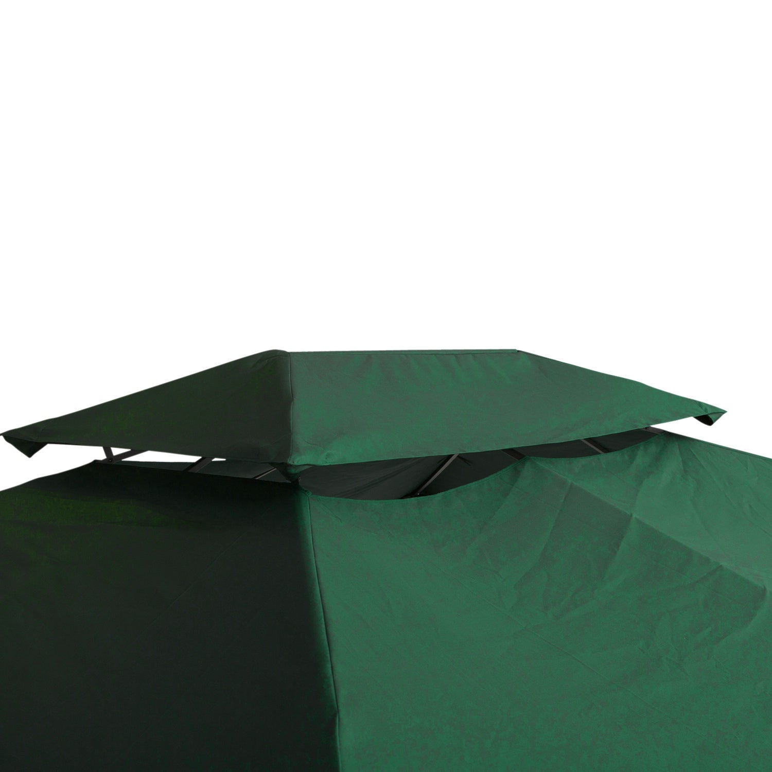 Ersättningsgazebo tak, 3x4M polyester, grön