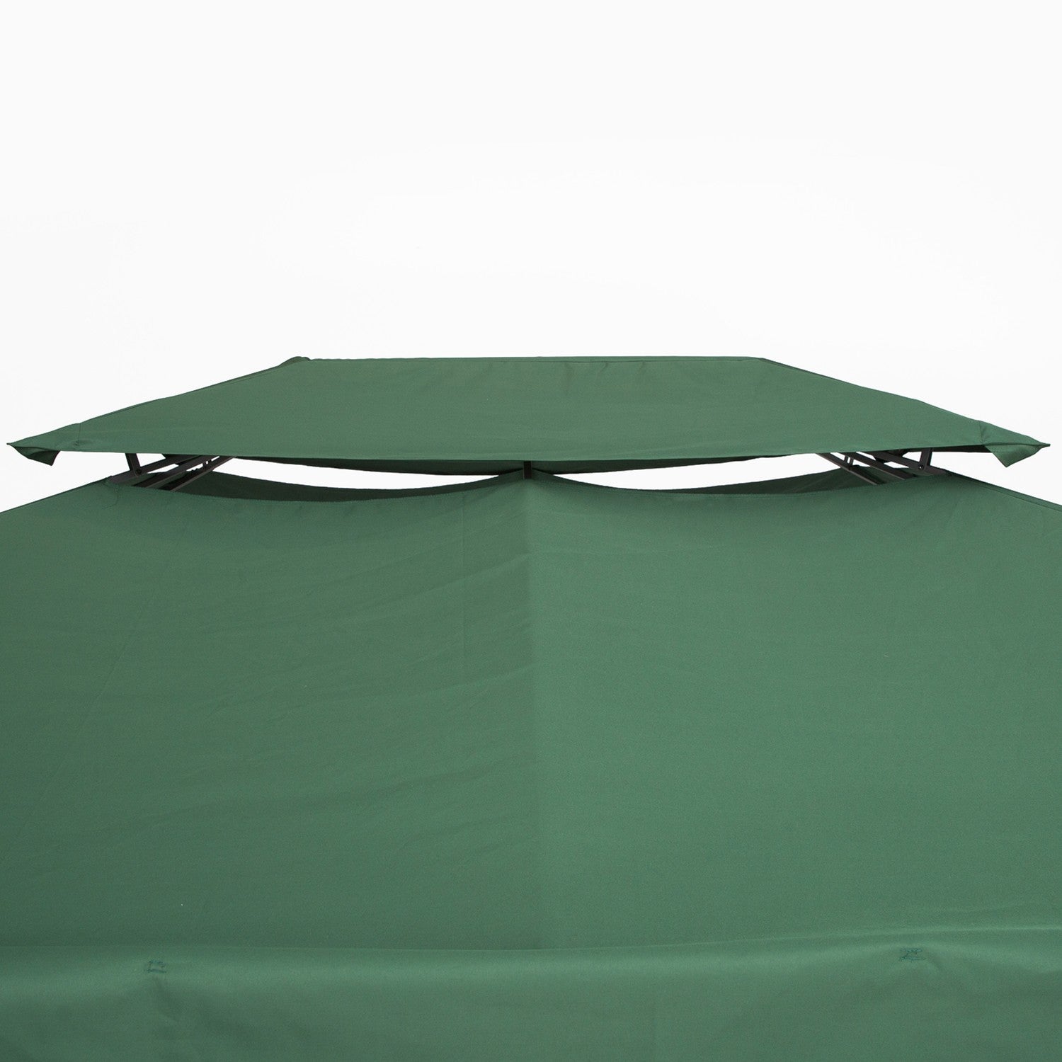 Ersättningsgazebo tak, 3x4M polyester, grön