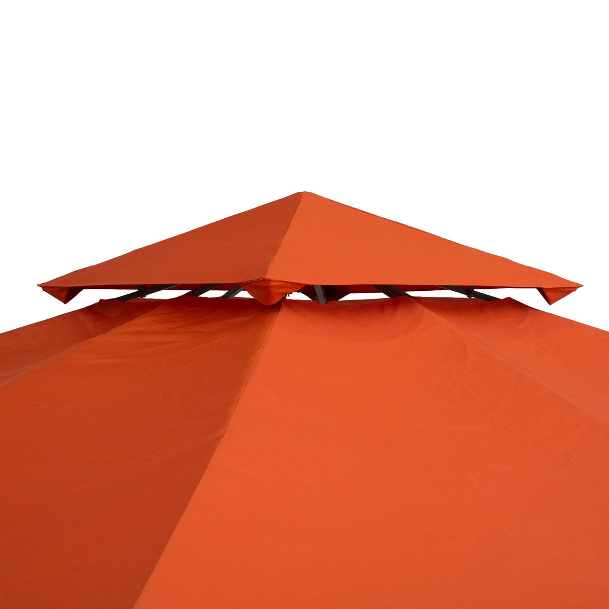 Náhradní střecha pro altán, rezavě červený polyester, 3x3M