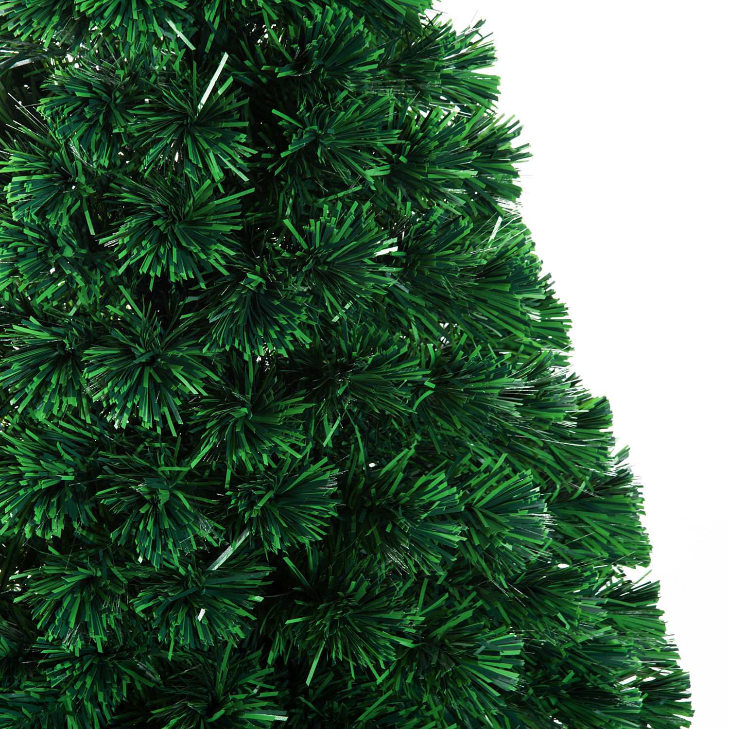Fiberoptisk julgran med LED-ljus, 120 cm