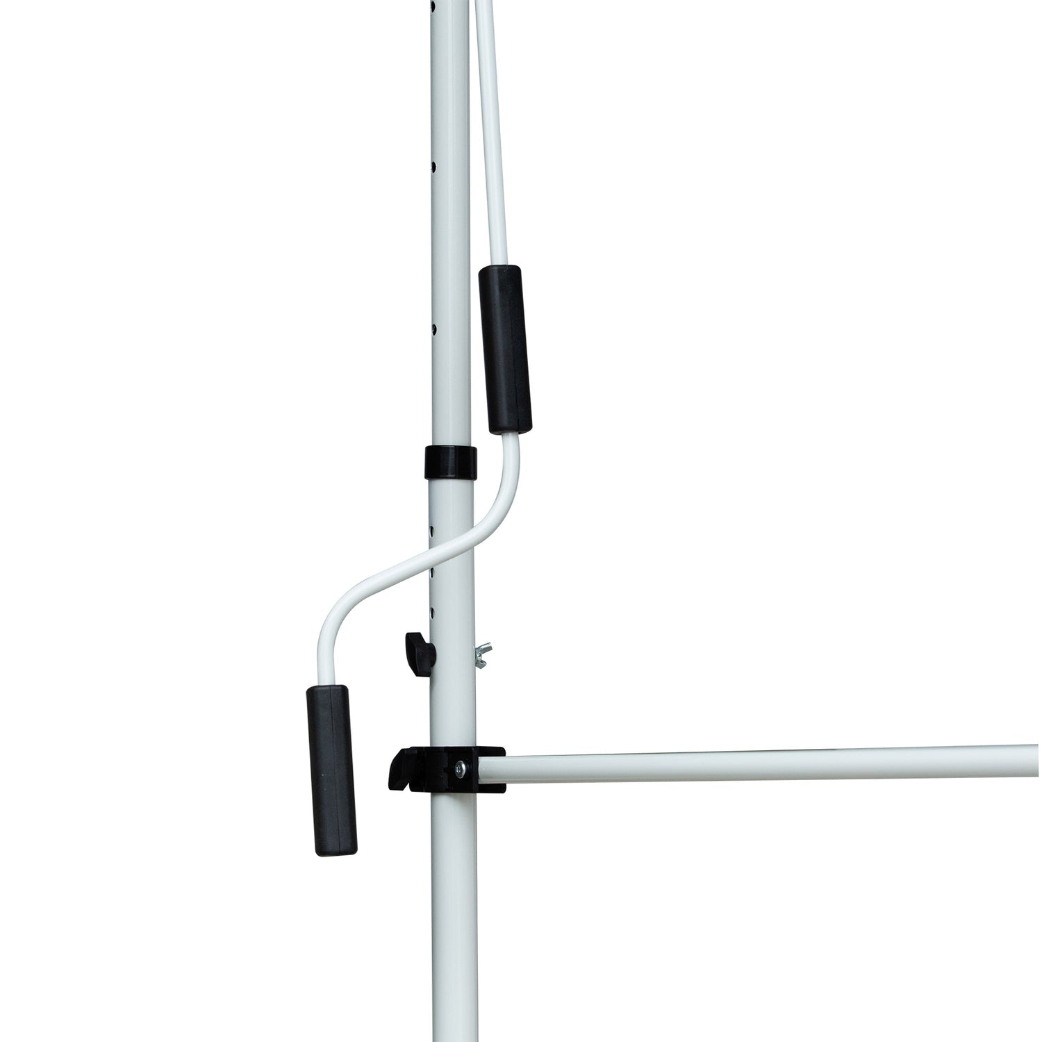 Fällbar aluminium Balkongmarkis, Solskydd, 2x1,2M, Grå