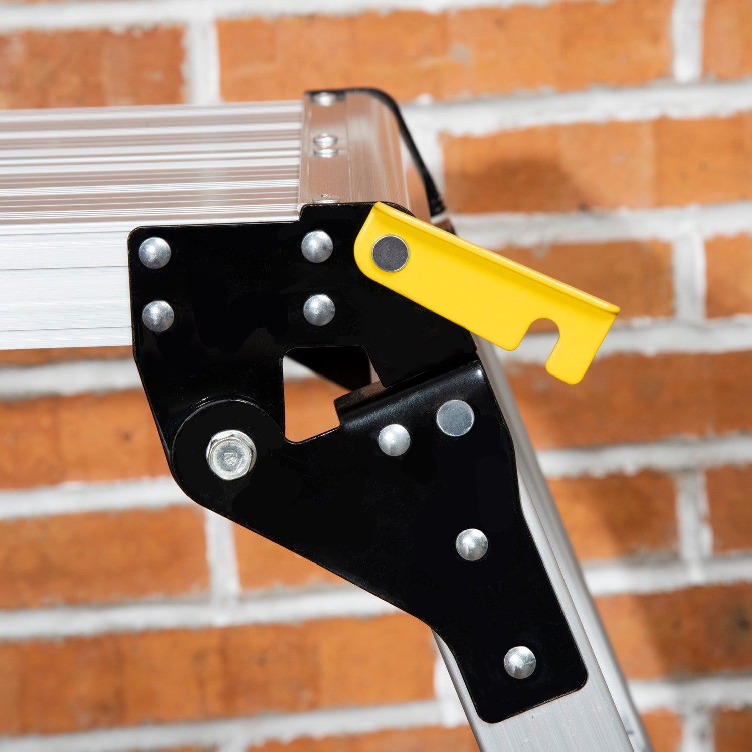 Fällbar arbetsbänk och plattform, aluminium, 150 kg kapacitet