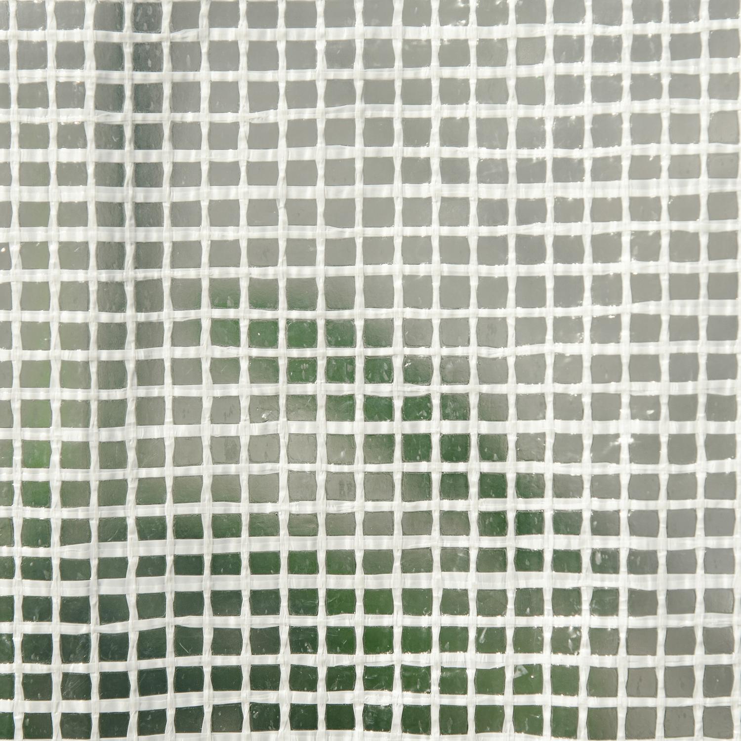 Folie Växthus 200x100x215cm, Meshfönster & UV-skydd