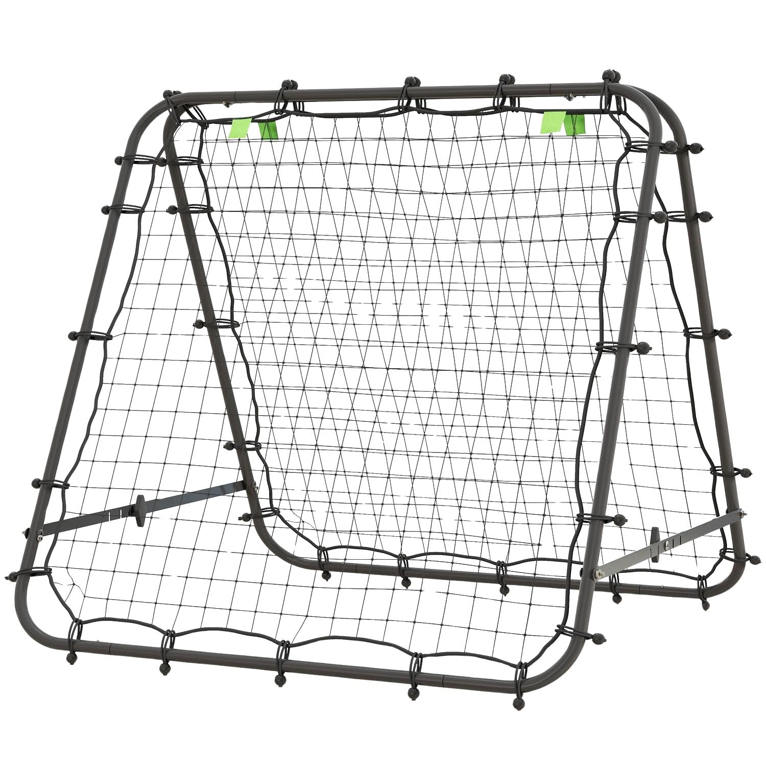 Football Rebounder Net – Dubbelsidigt, justerbart stål