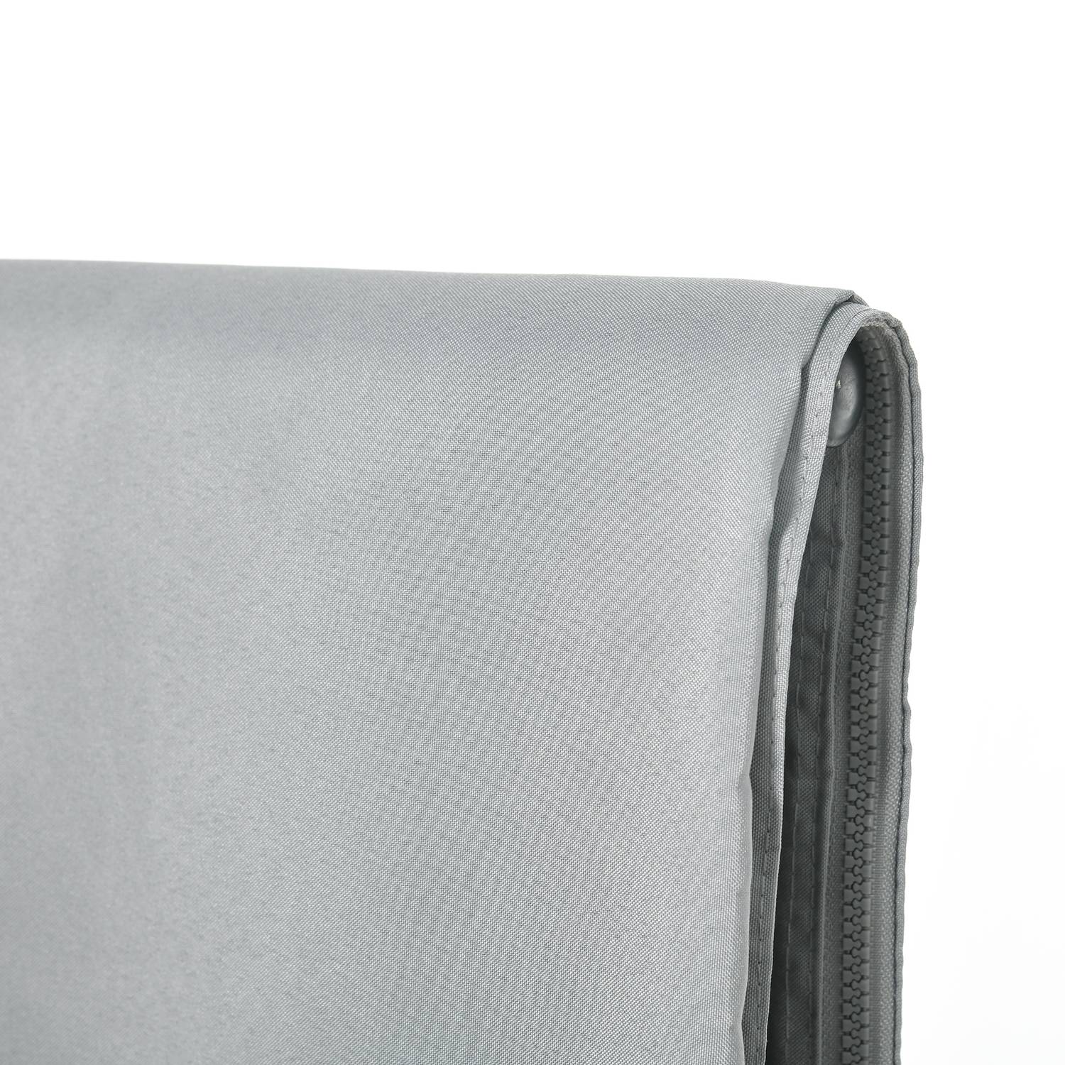 Boční panely k altánu, světle šedý polyester, 3 × 4 m, sada 4 kusů