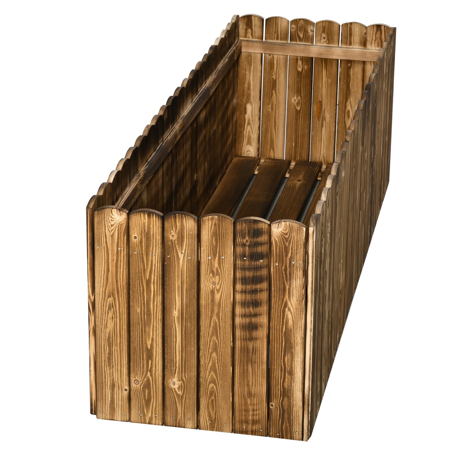 Granwood Upphöjd planteringslåda för örter, grönsaker, blommor – 120 x 40 x 40 cm