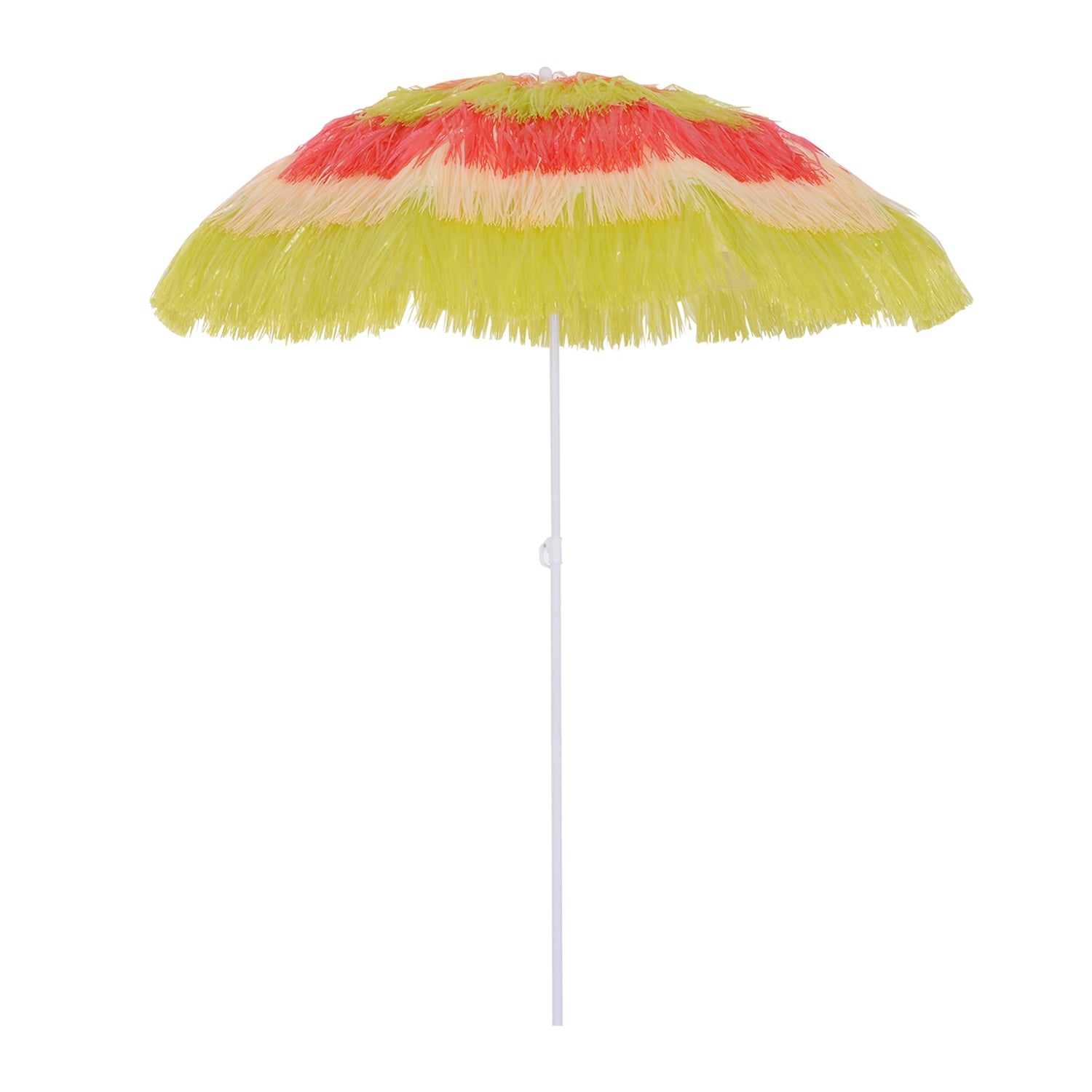 Hawaiian Beach Paraply – Färgglatt, 160 cm i diameter