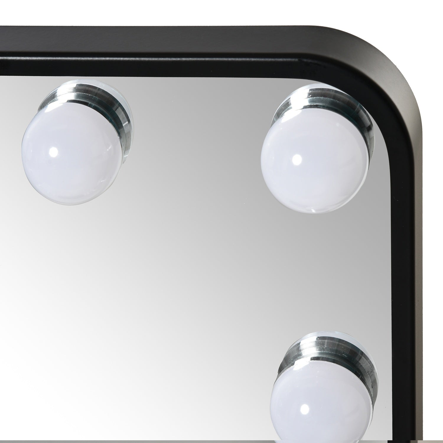 Hollywood Makeup Mirror, 12 lysdioder, pekkontroll, 3 ljusfärger