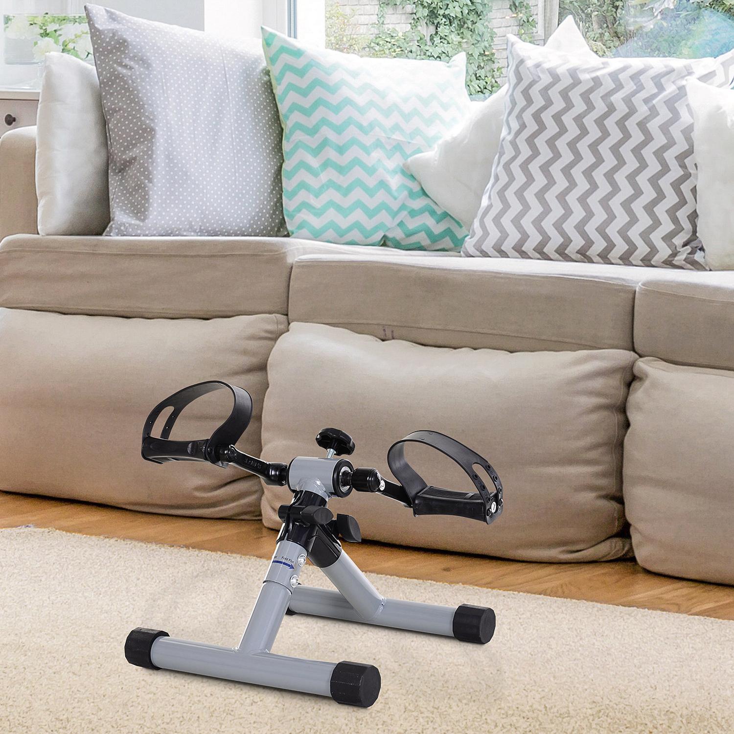 Hopfällbar minimotionscykel, ben- och armtränare, Rehab Fitness