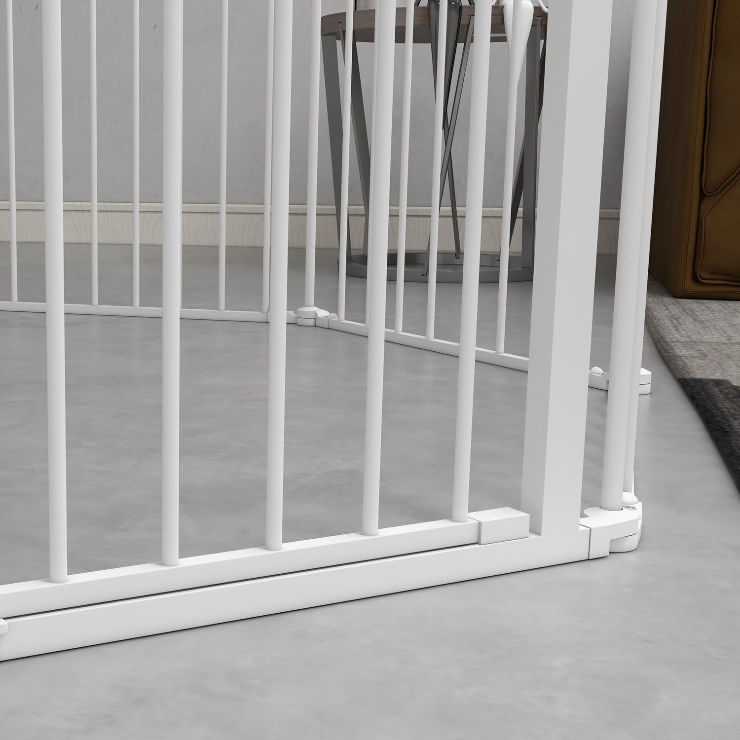 Výběh pro psy, výška 90 cm, skládací venkovní ohrádka s 8 panely