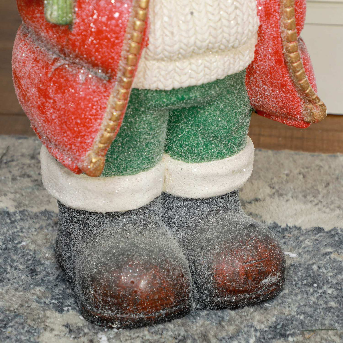 Vánoční figurka Santa Clause s LED osvětlením, 50 cm