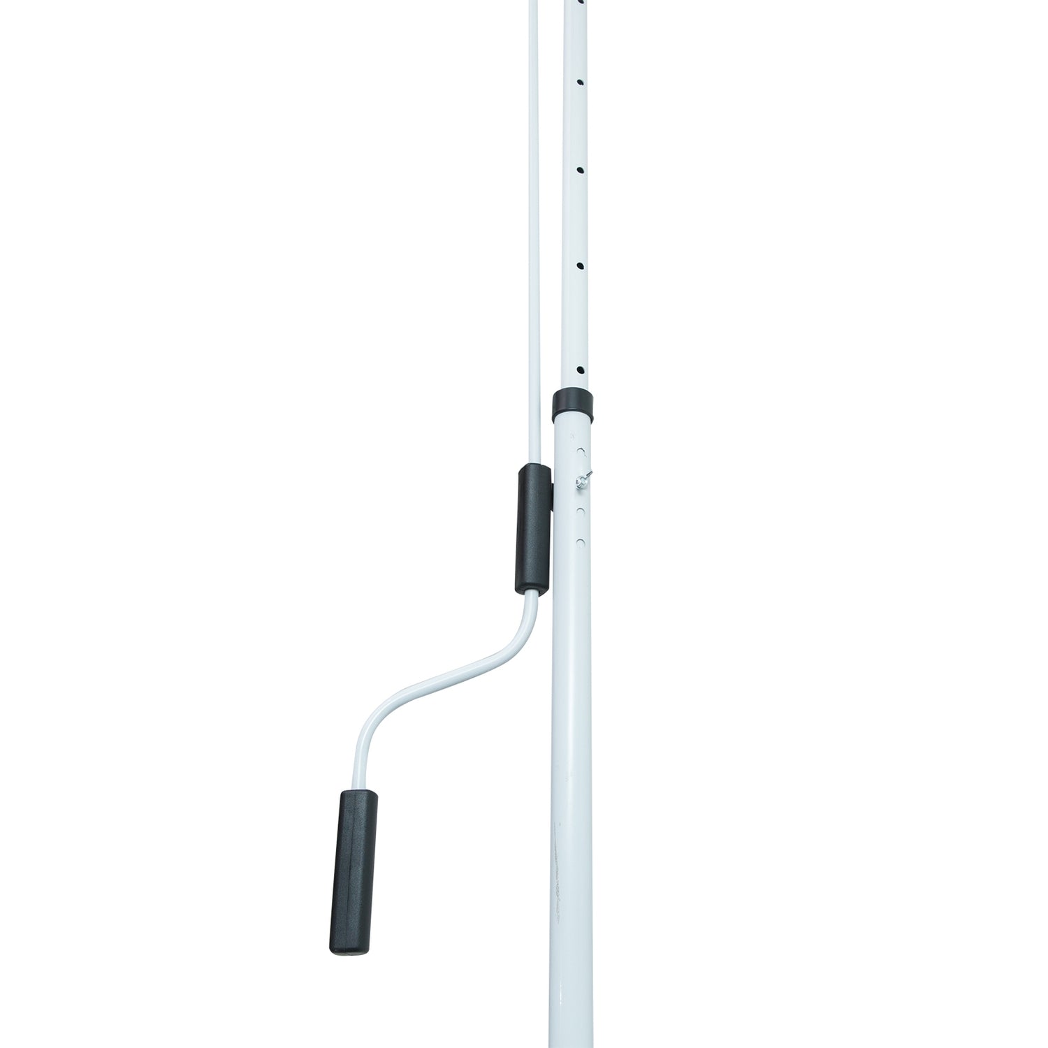 Justerbar hopfällbar markis, aluminium solskydd, 300x150 cm