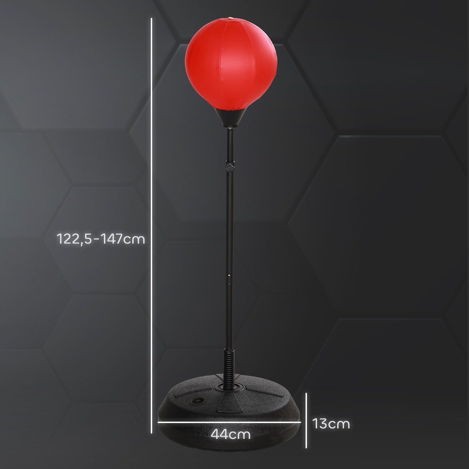Nastavitelná dětská boxovací sada s rukavicemi, 122,5-147 cm