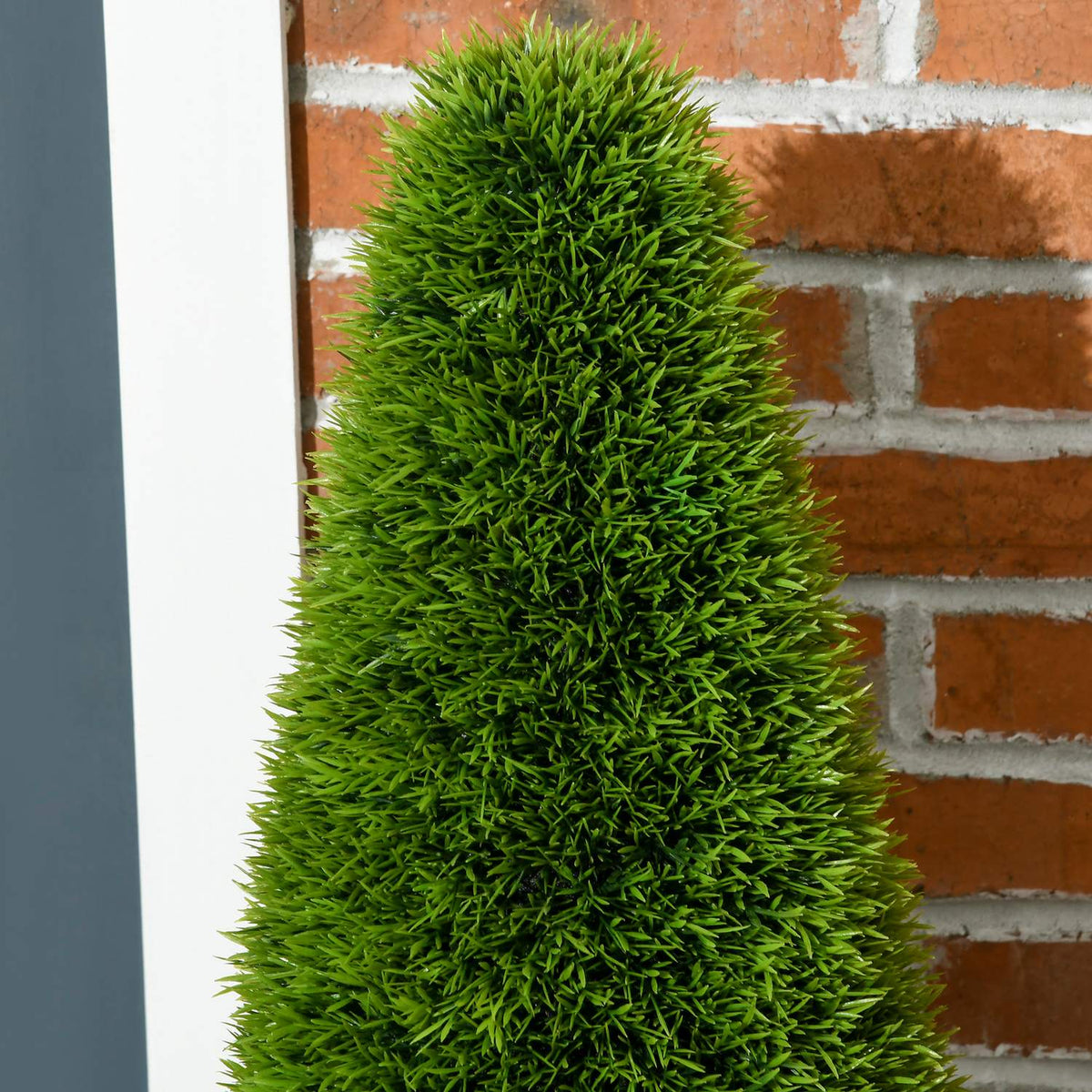 Umělé cypřiše s mechem – sada 2 kusů, 90 cm