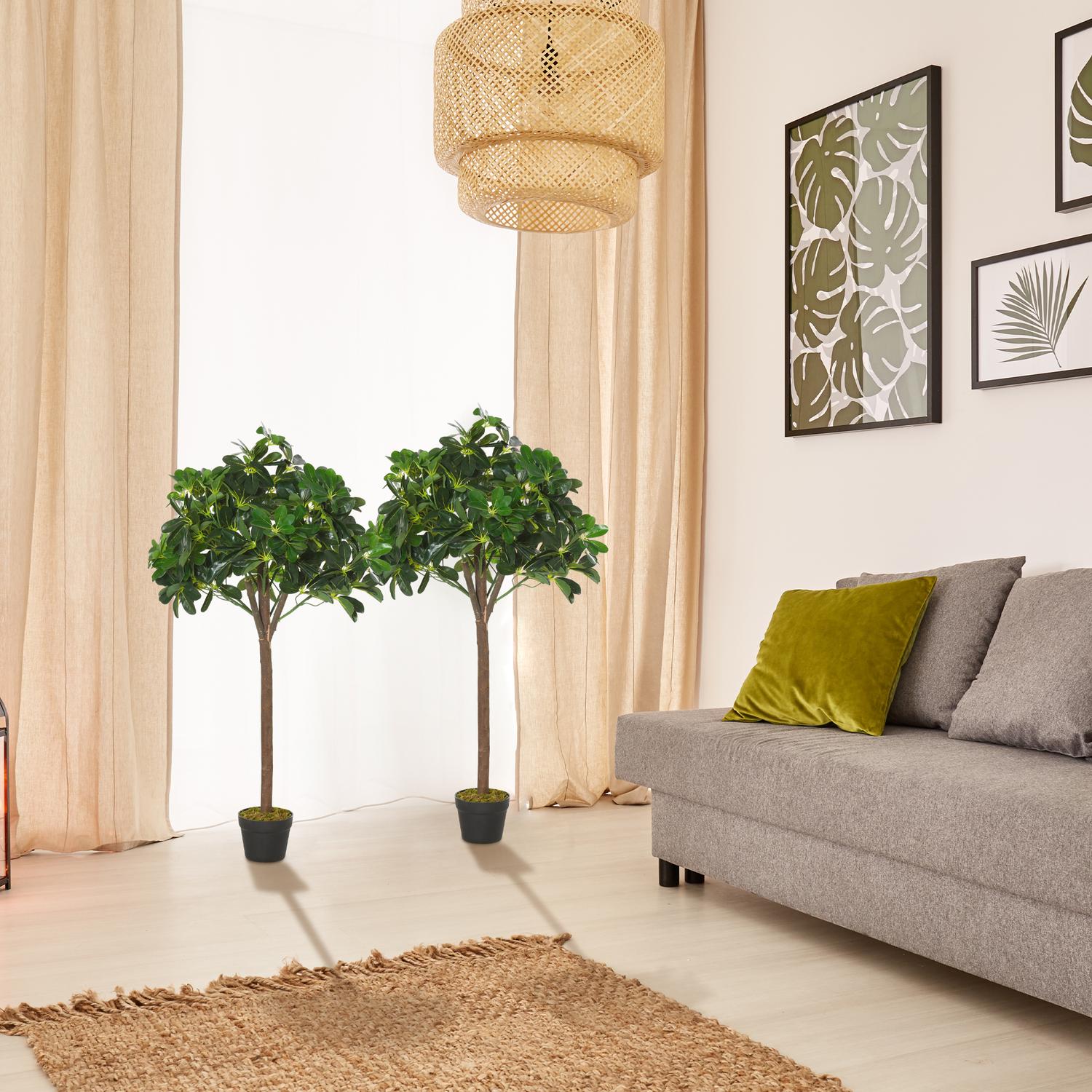 Umělé kaly, 120 cm, dekorativní rostliny do interiéru i exteriéru