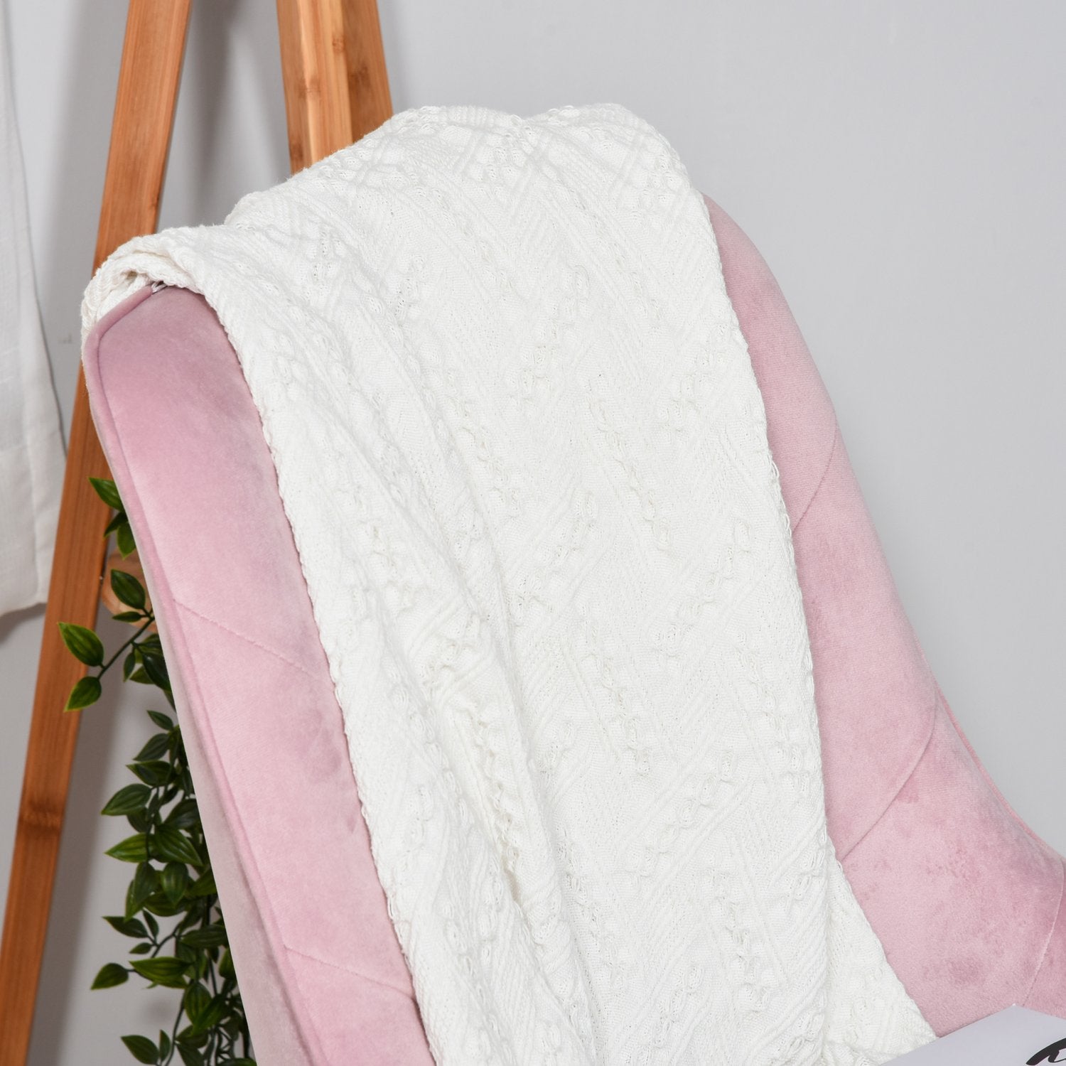 Kontorsstol i sammet med rockerfunktion, rosa, soho-stil