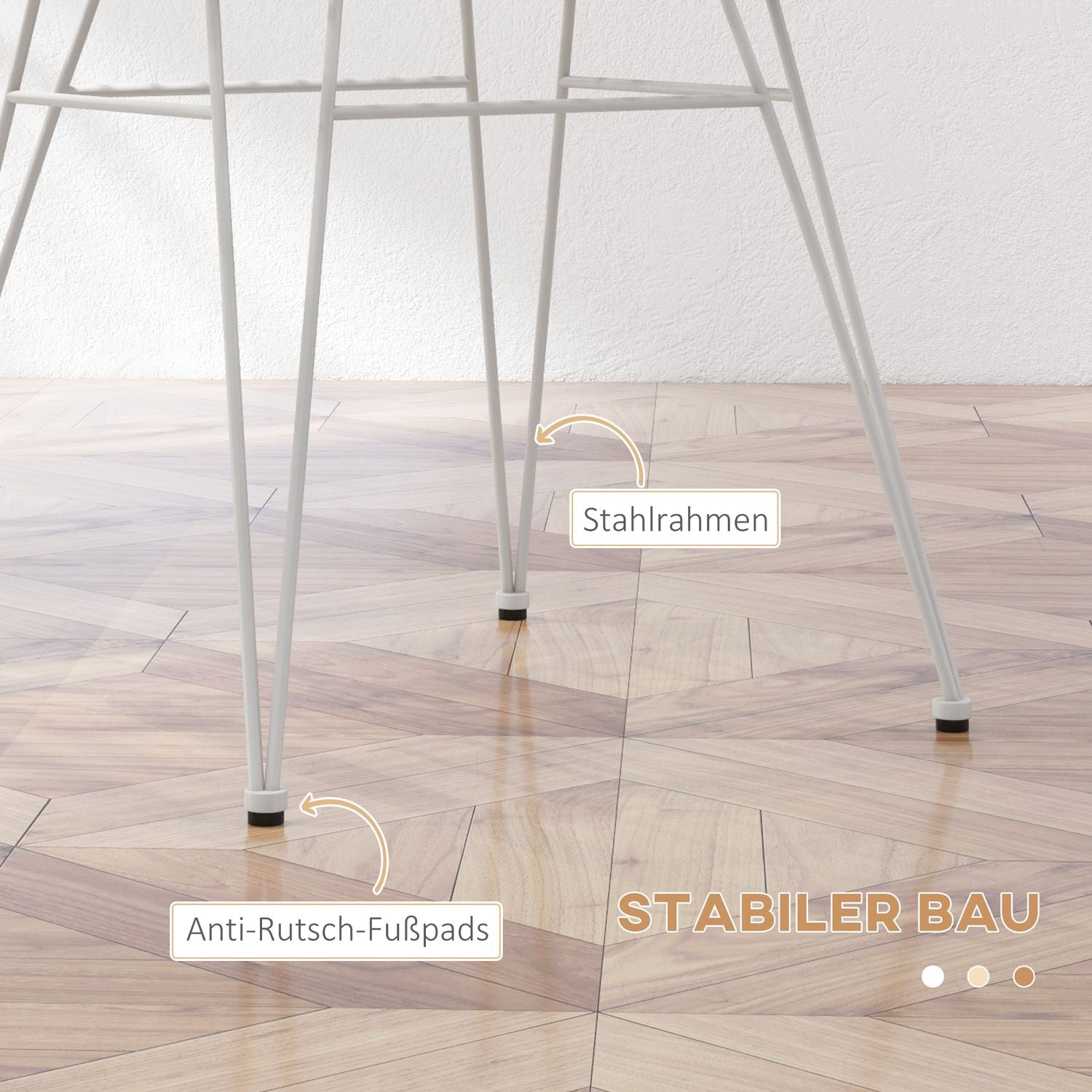 Ratanové jídelní židle, ergonomické, nosnost 120 kg, boho styl