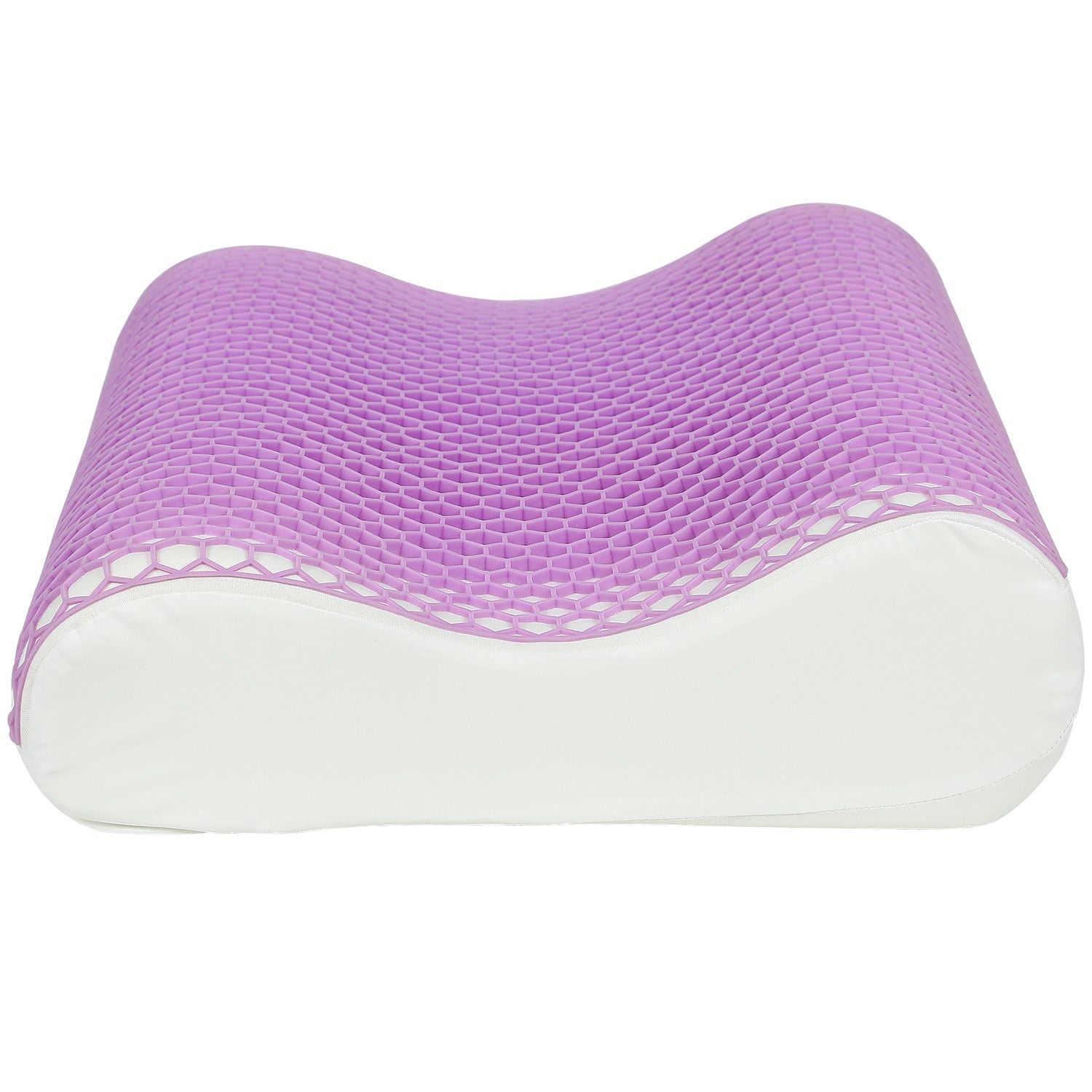 Memory Foam-kudde, ergonomiskt nackstöd, 2 höjder