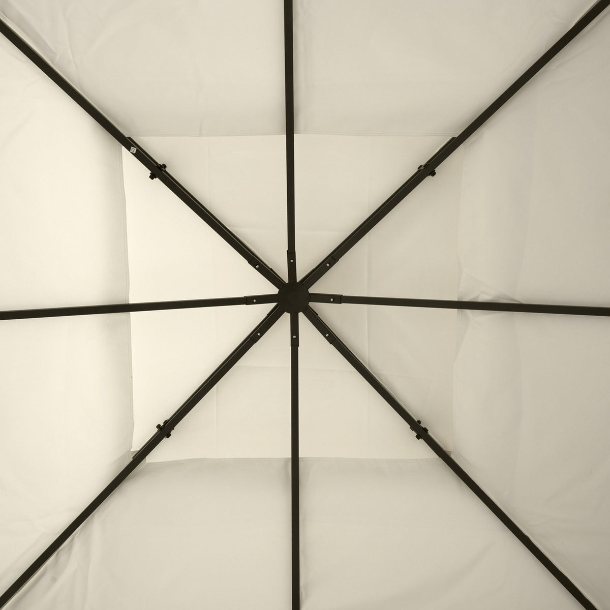 Náhradní střecha pro kovový altán, 3x3M, krémový polyester