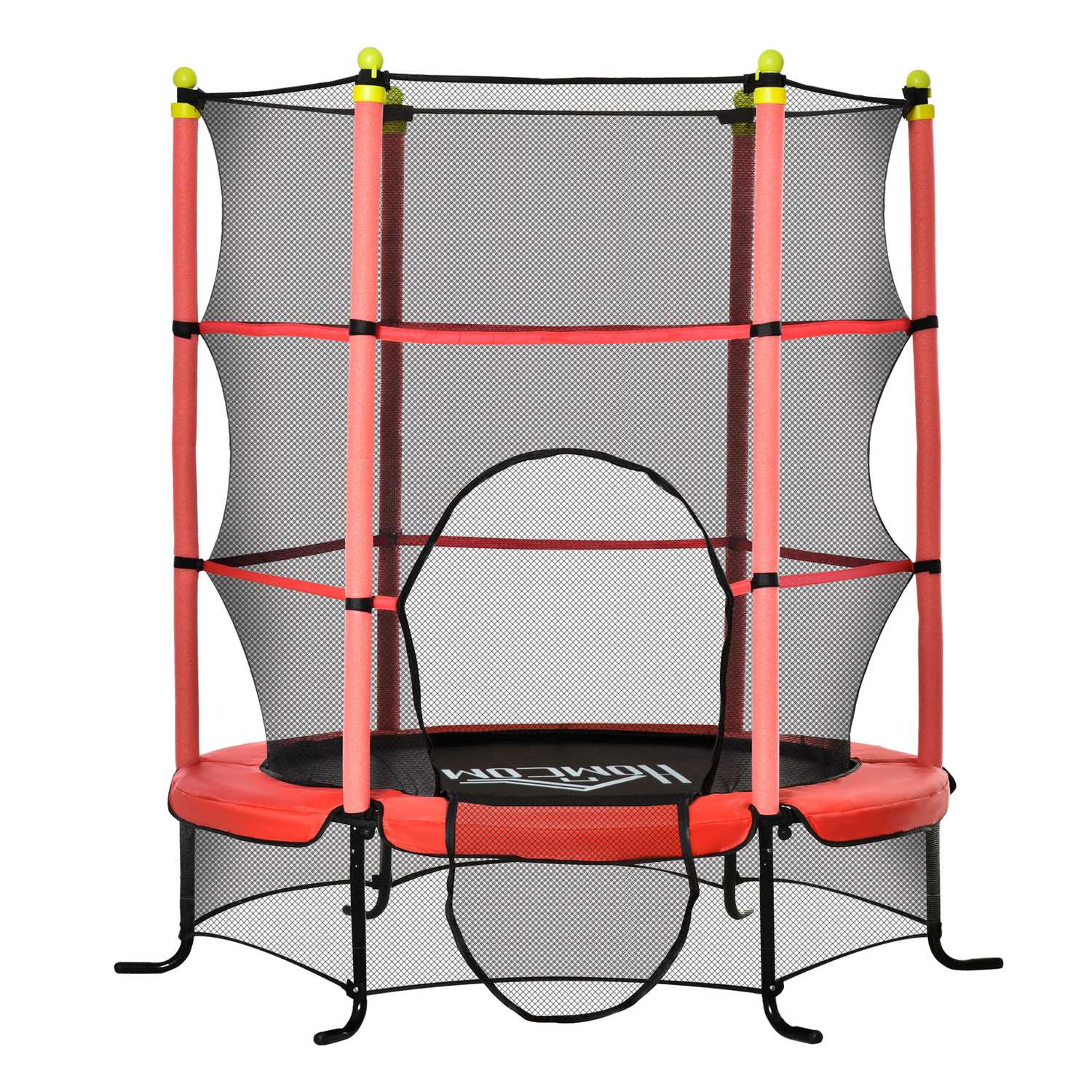 Mini zahradní trampolína s ochrannou sítí, Ø163 cm, do 50 kg
