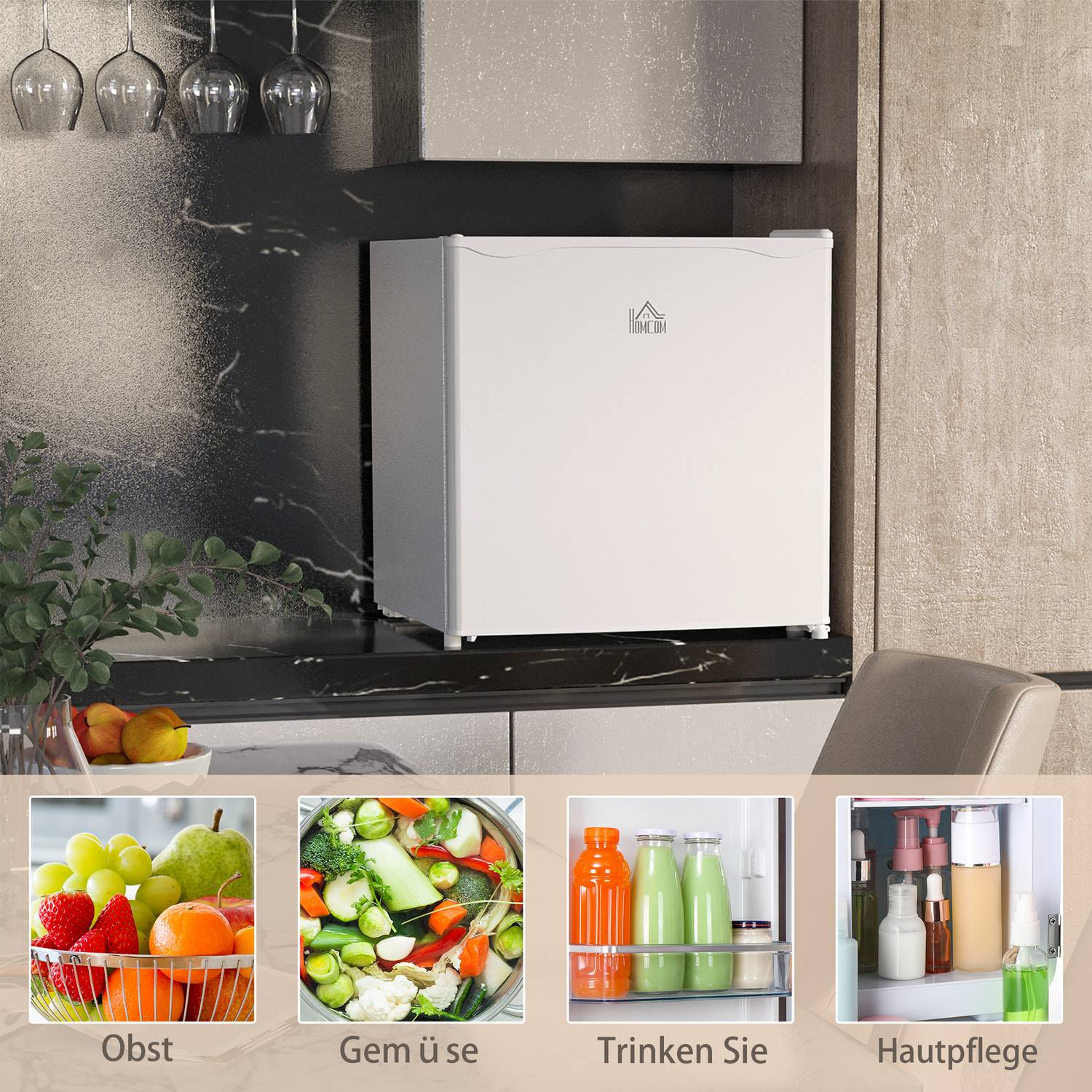 Minimraznička 46 l – kompaktní, s boxem na led, regulace teploty